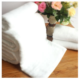 白方巾/毛巾/浴巾